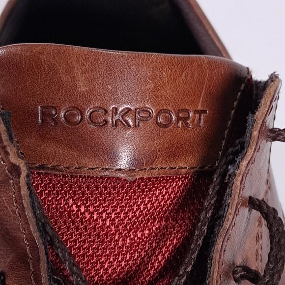 Rockport Total Motion Sport Wingtip Shoes Men 10.5 Brown Leather Oxford CH2508 - Picture 16 of 16